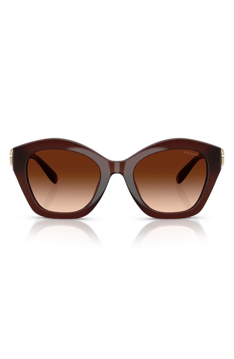 57mm Irregular Round Sunglasses