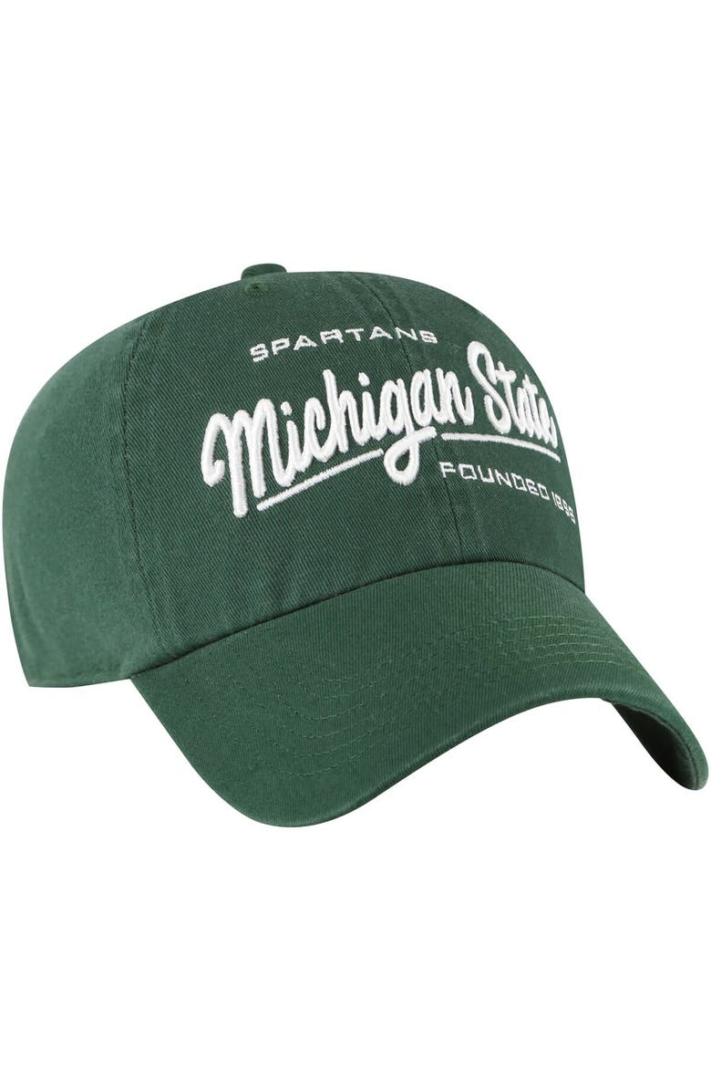 '47 Women's '47 Green Michigan State Spartans Sidney Clean Up Adjustable Hat, Alternate, color, Green