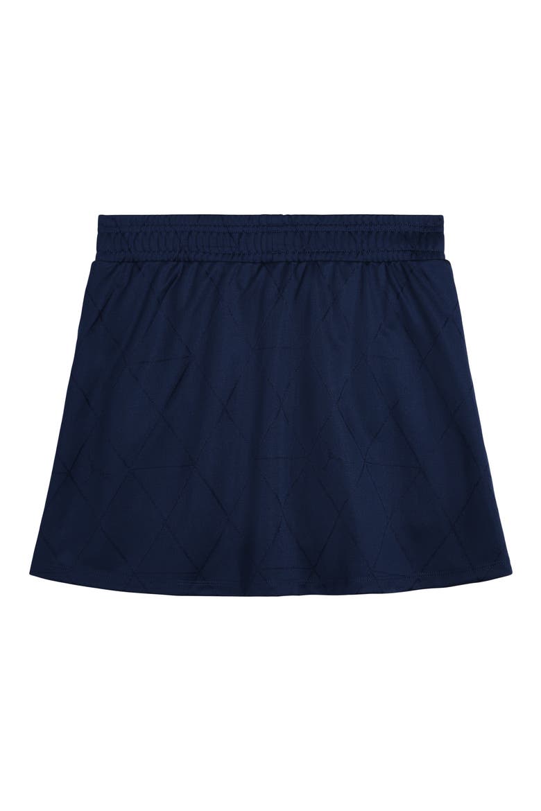 Kids' Showtime Piqué Skort, Alternate, color, BLUE/ BLACK
