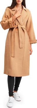 Belle & Bloom Stay Wild Oversized Wool Coat