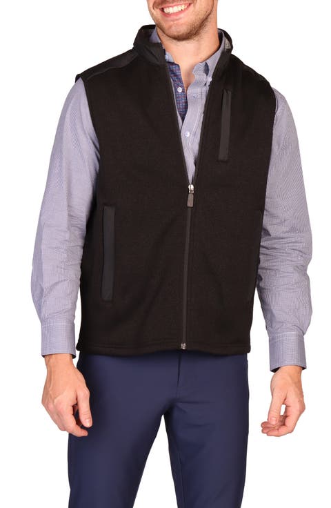 Full Zip Knit Vest