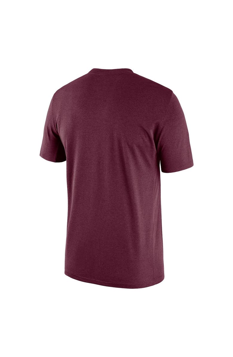 Nike Men's Nike Heathered Maroon Virginia Tech Hokies Team Football Legend T-Shirt, Alternate, color, 