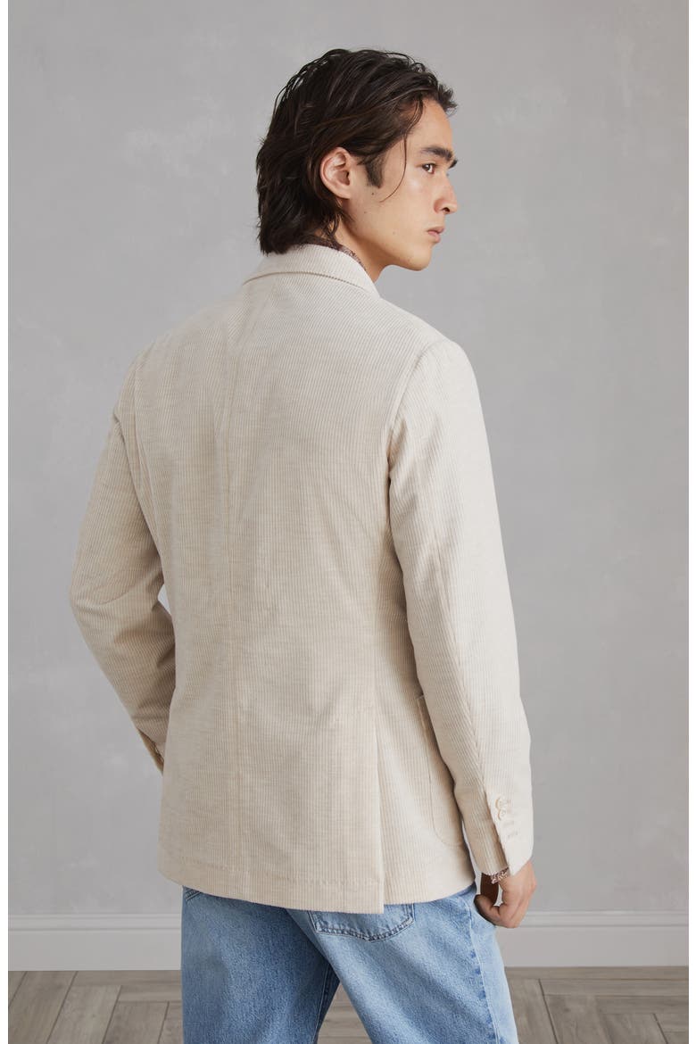 Uconstructed blazer, Alternate, color, Beige