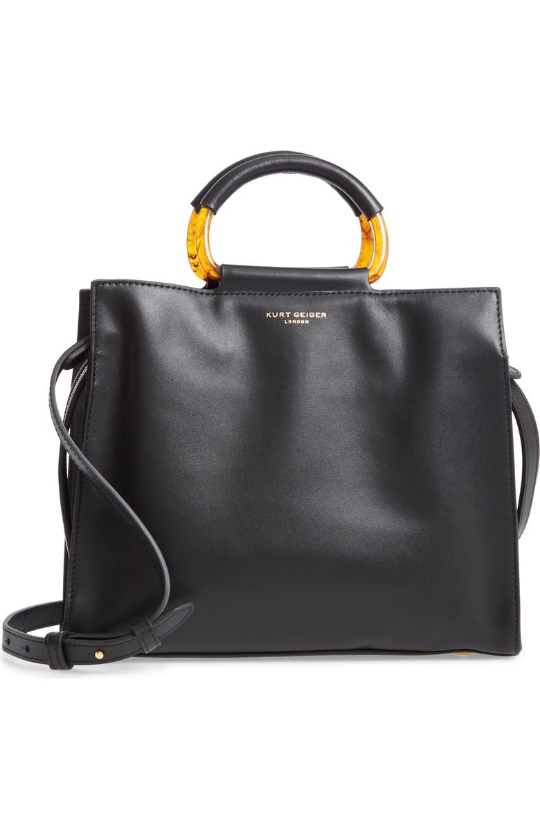Kurt Geiger London Harriet Leather Box Tote, Main, color,
