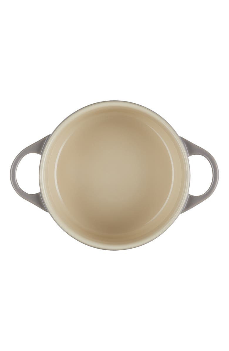 Le Creuset 24-Ounce Mini Stoneware Cocotte, Alternate, color, Oyster