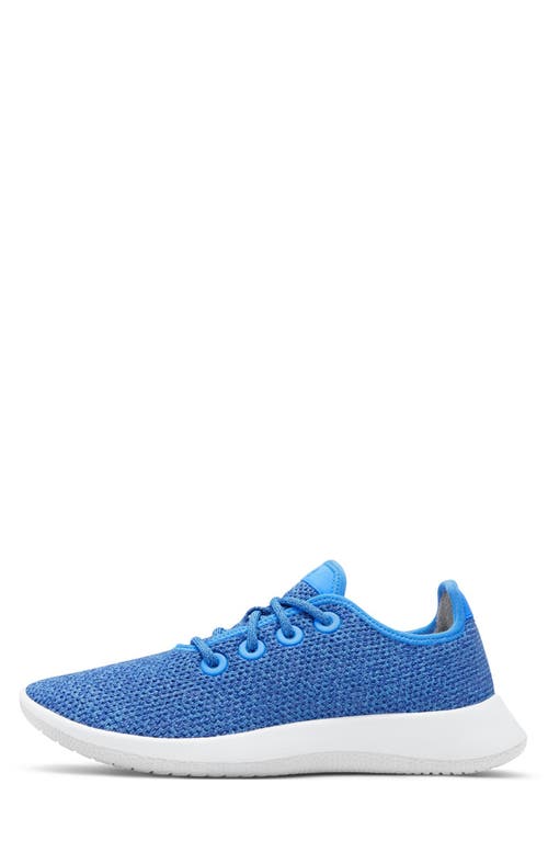 Allbirds Tree Runner Sneaker In Buoyant Blue/blizzard