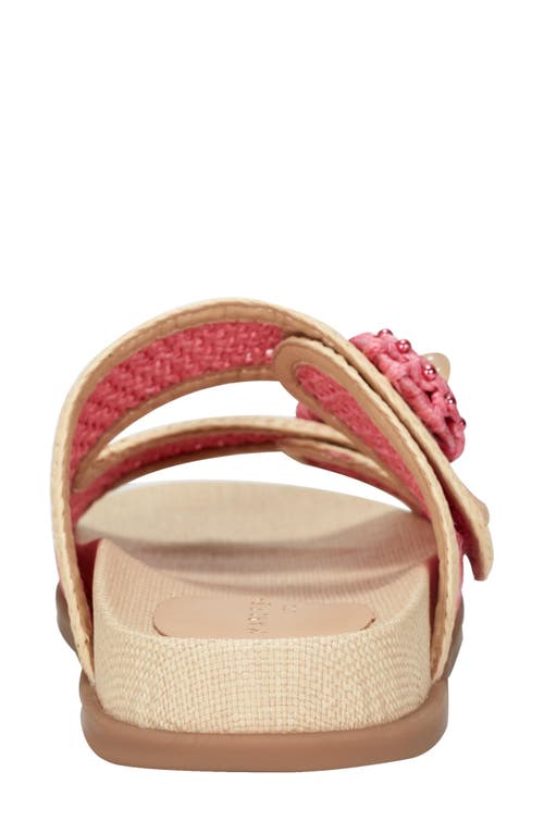 Marc Fisher Ltd Valena Slide Sandal In Pink