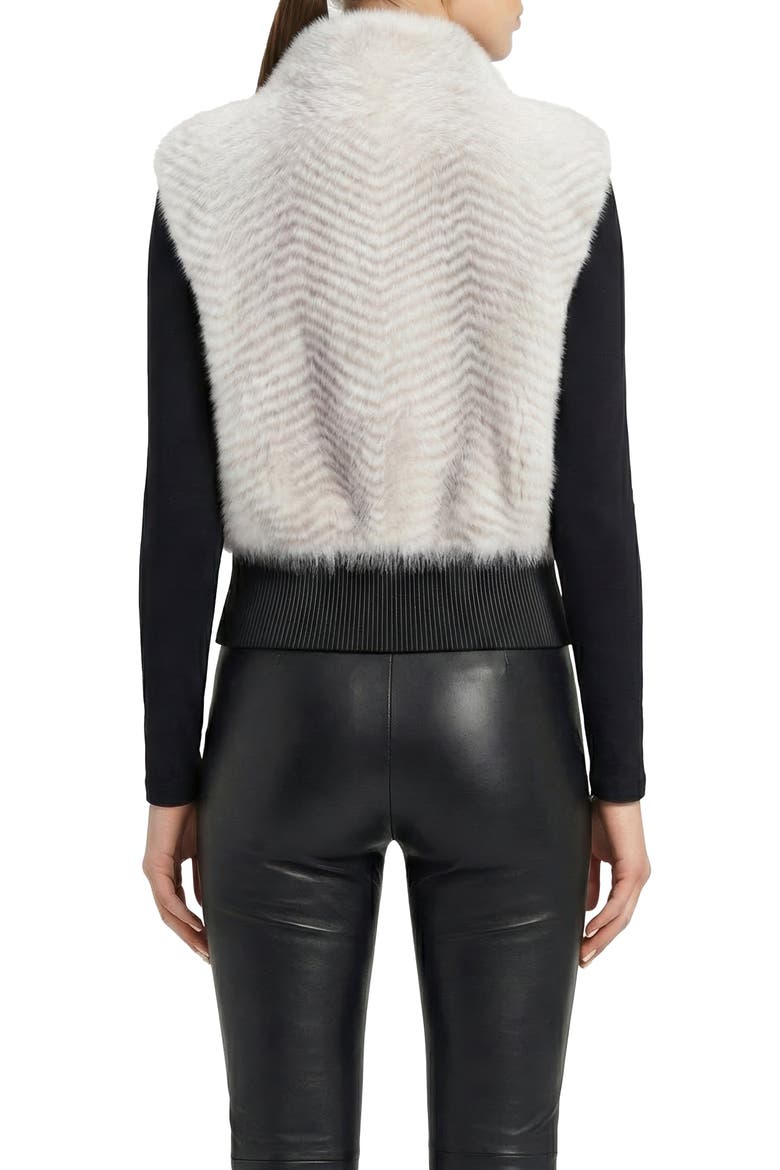 Fur-Free Cross Fox (Faux Fur) Vest, Alternate, color, CROSS