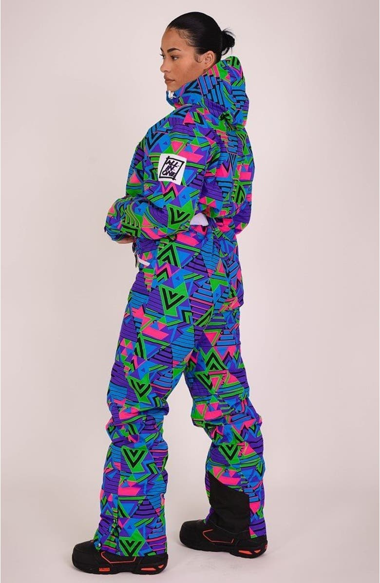 OOSC Future Shock Shaped Women's Ski Suit, Alternate, color, Multi-Colour