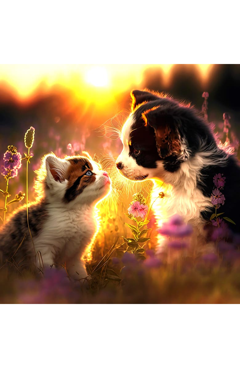 Sunsout Cats and Dogs 500 piece Jigsaw Puzzle for Adults, Alternate, color, Multicolor