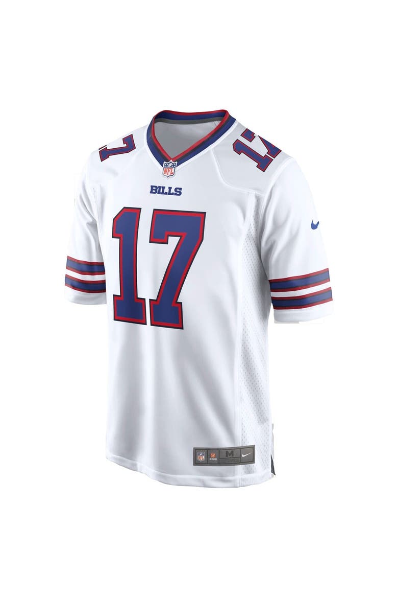 Men's Nike Josh Allen White Buffalo Bills White Game Player Jersey, Alternate, color, White