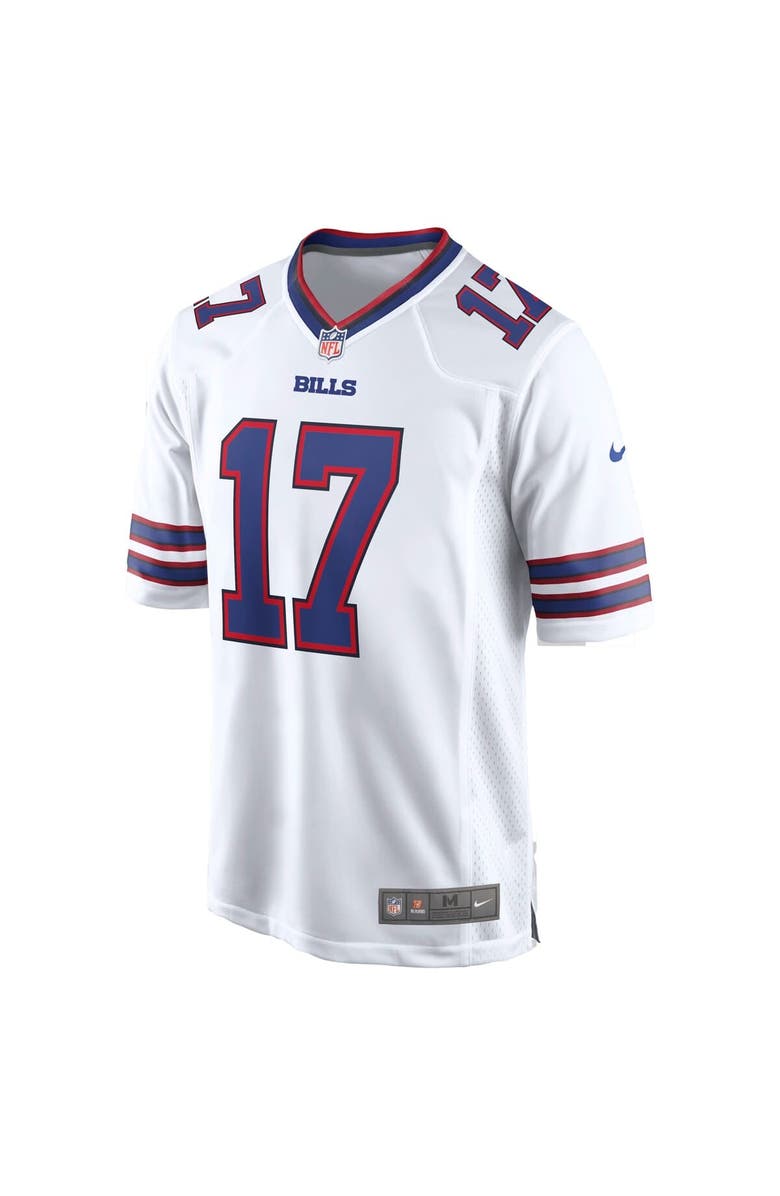 Nike Men's Nike Josh Allen White Buffalo Bills White Game Player Jersey, Alternate, color, White