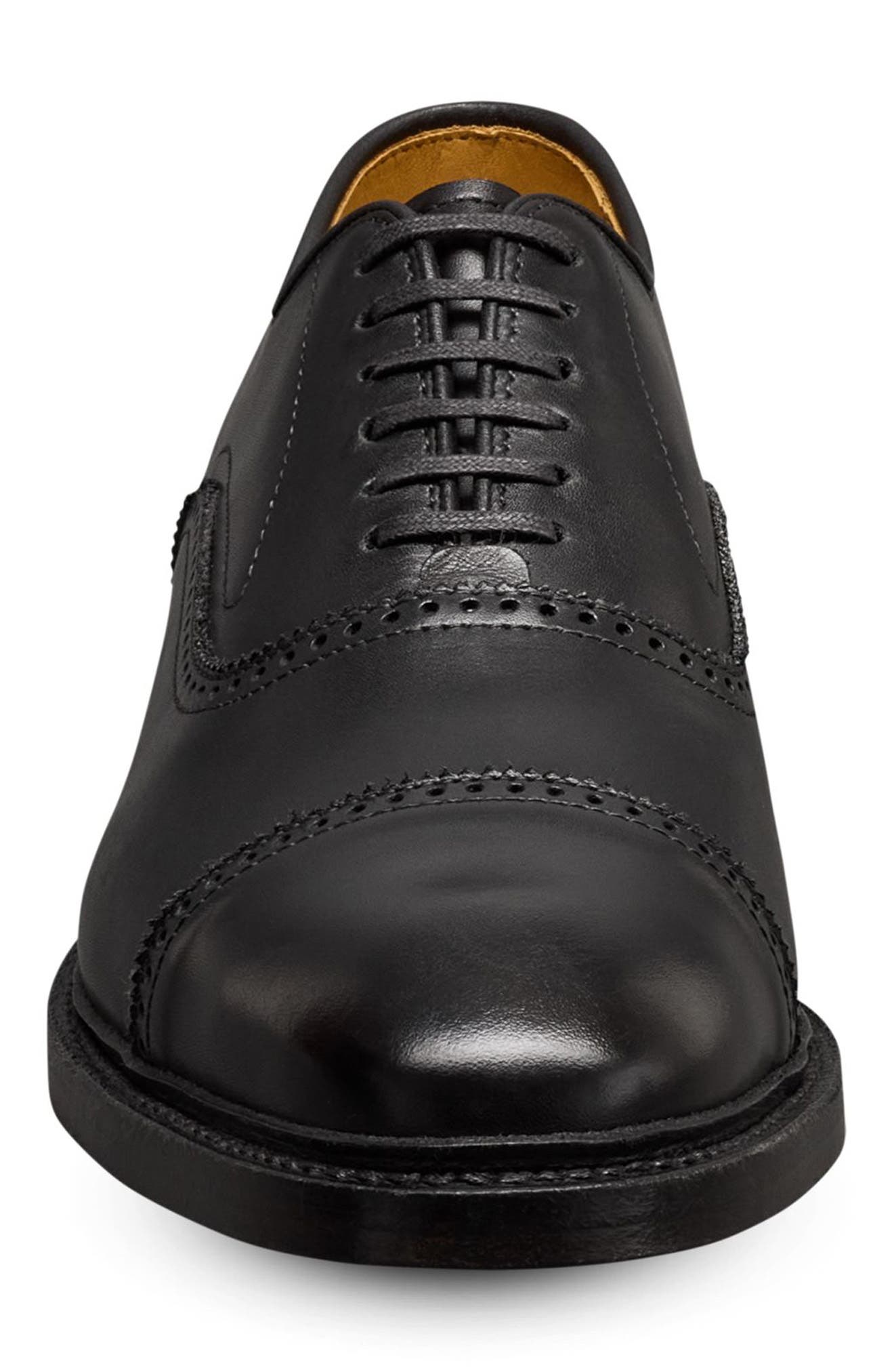 Allen Edmonds Murray Reserve Cap Toe Oxford Dress Shoe, Alternate, color, Black