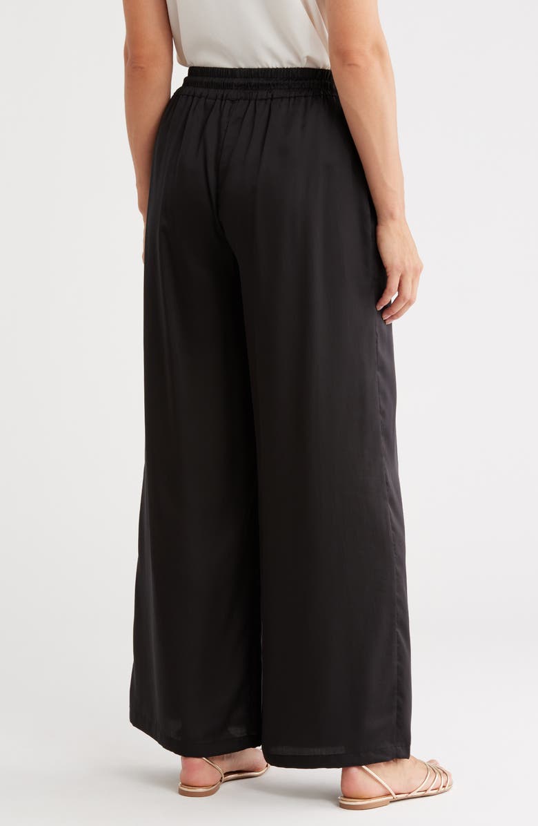ELIE ELIE TAHARI Wide Leg Drawstring Pants, Alternate, color,
