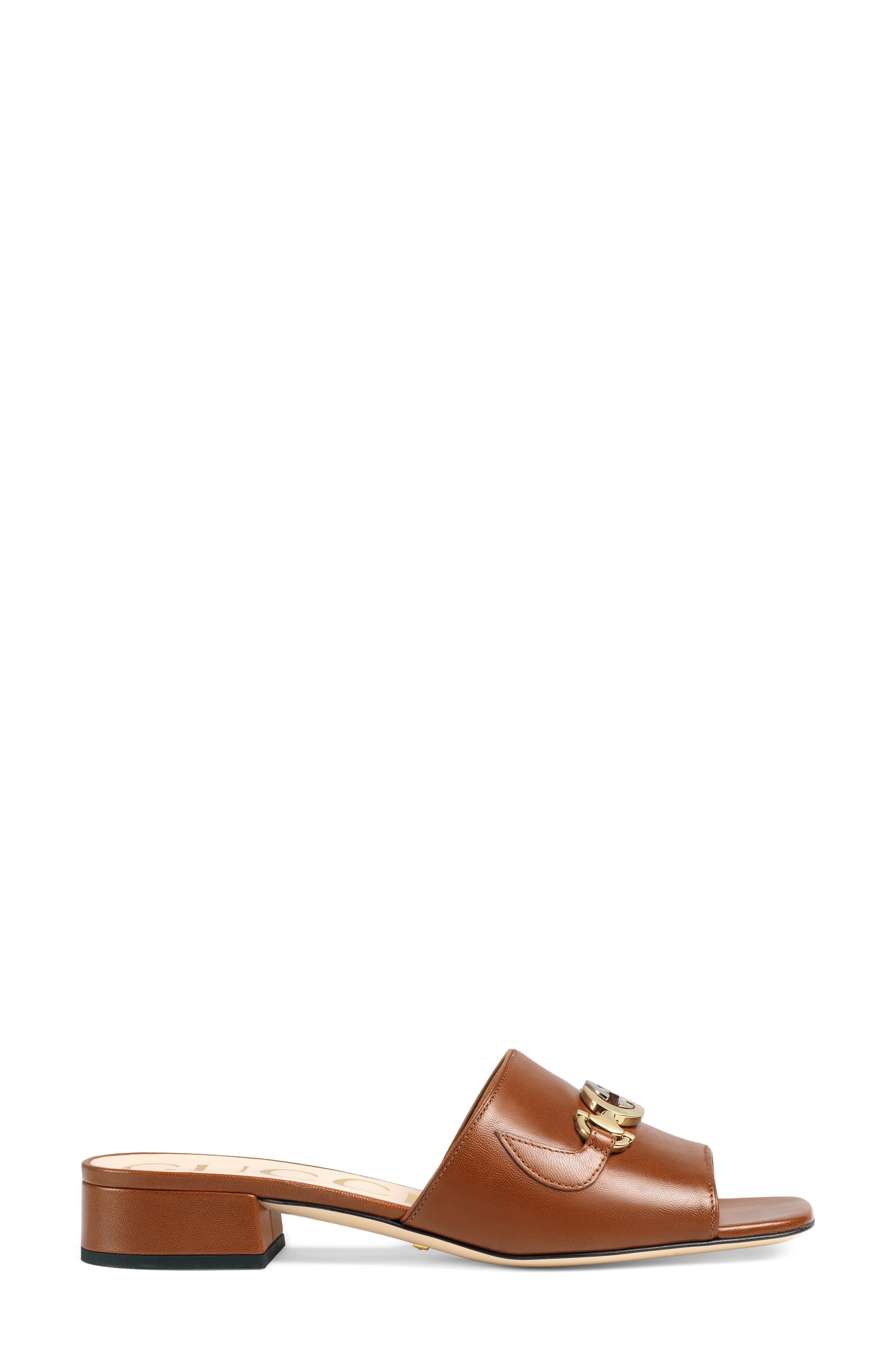 Zumi Slide Sandal, Alternate, color, BROWN PAPAYA