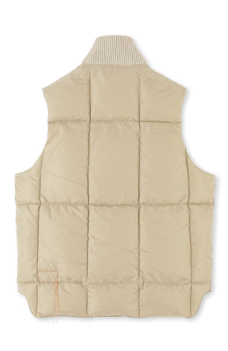 Fortela Yellow Down Vest, Alternate, color, Sto