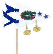 Color Shout University Of Florida Pennant Pair Earring Set