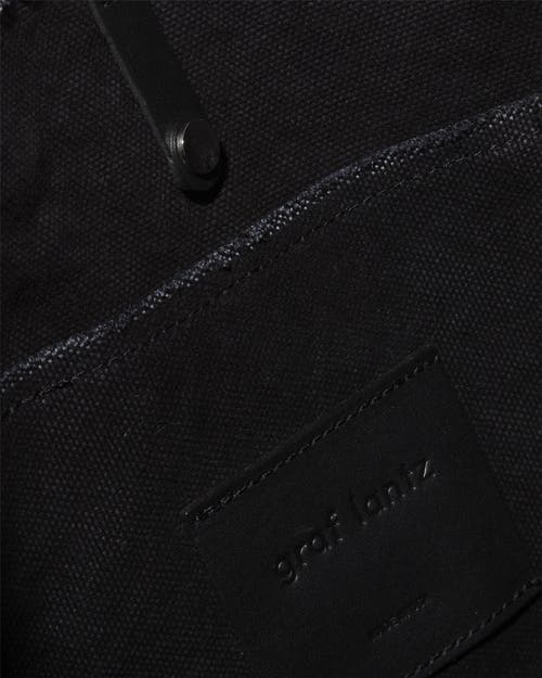 Graf & Lantz Graf Lantz Hana Canvas Tote In Black