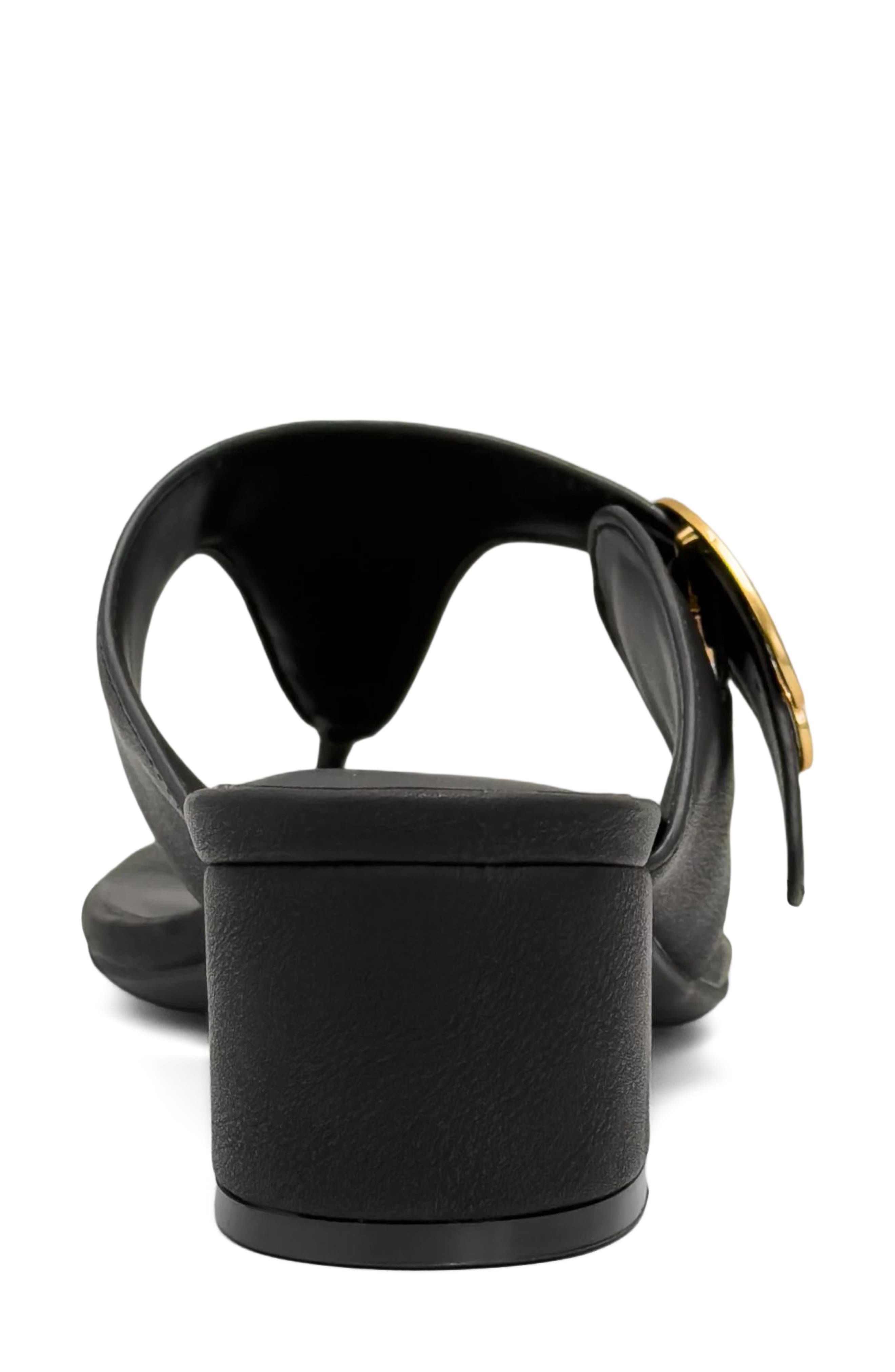 Aerosoles Cloude Flip Flop, Alternate, color, Black Calf