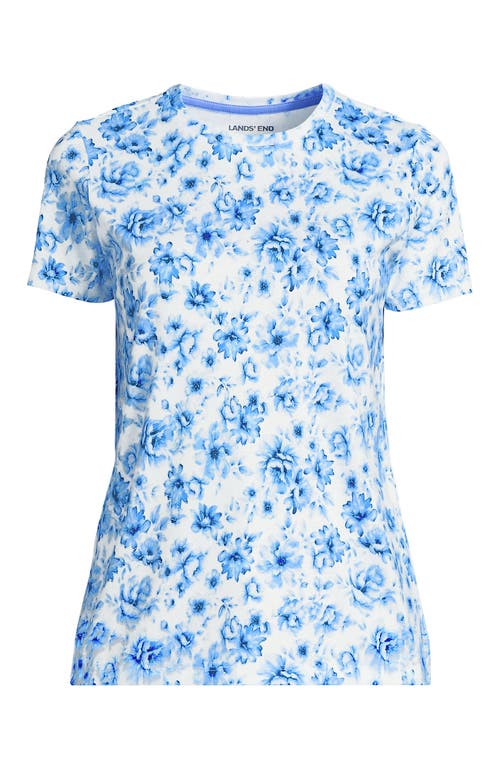 Lands' End Relaxed Supima Cotton Crew Neck T-shirt