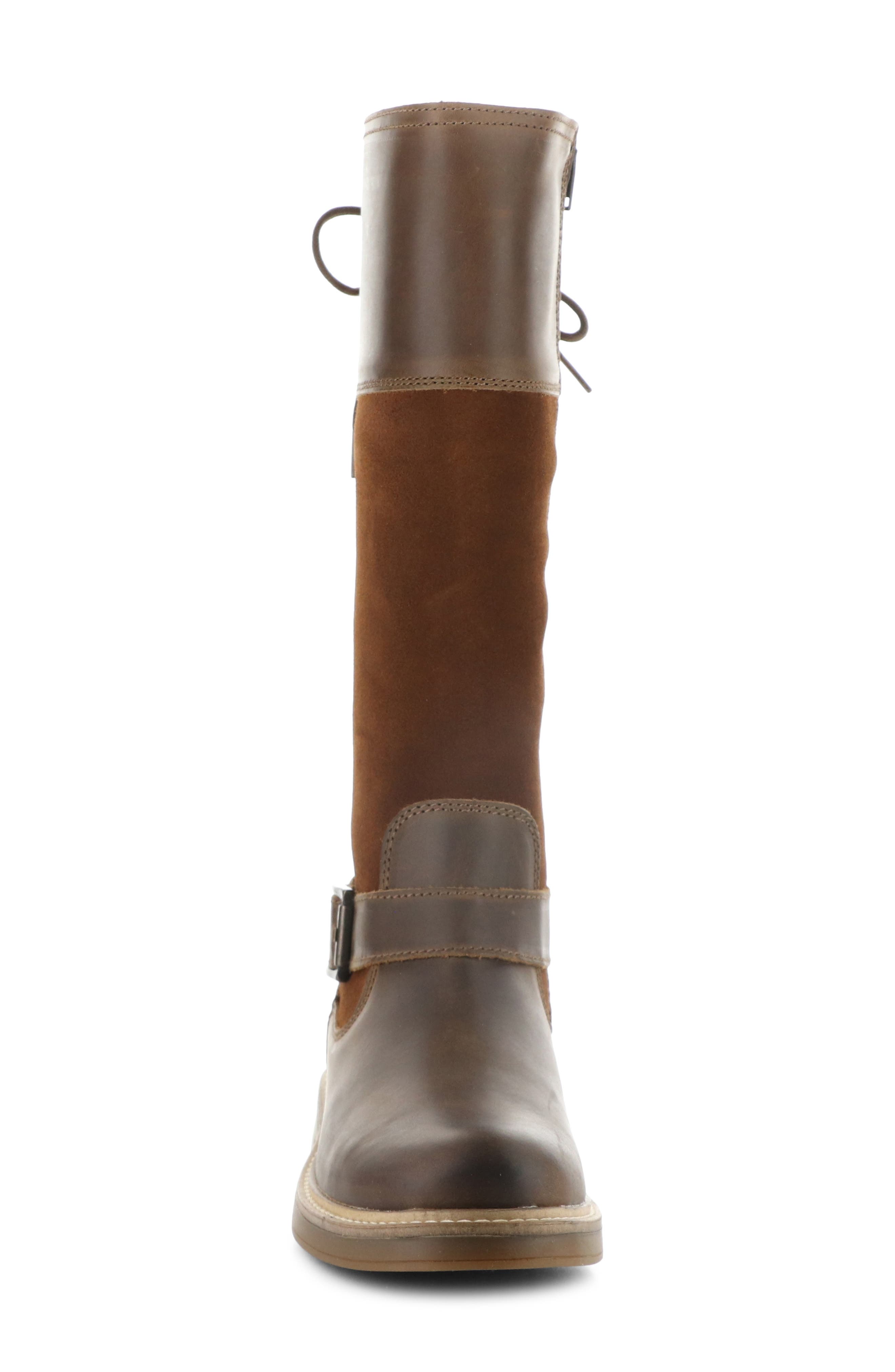 Bos. & Co. Mateo Waterproof Knee High Boot, Alternate, color, Camel/Nut/Camel Sadd