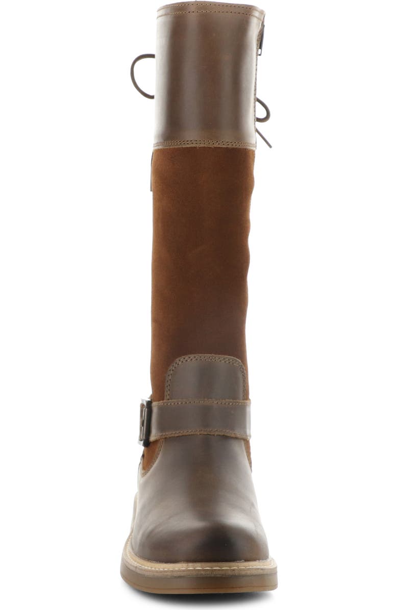 Bos. & Co. Mateo Waterproof Knee High Boot, Alternate, color, Camel/Nut/Camel Sadd