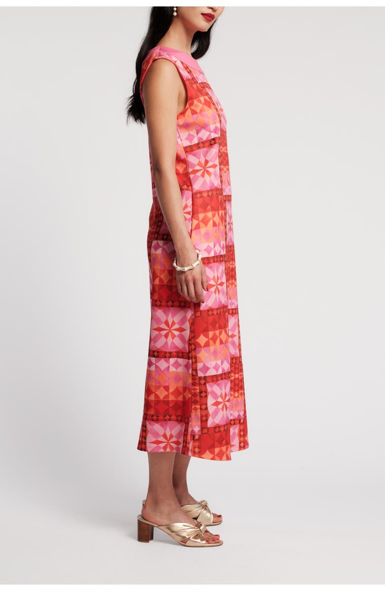 Frances Valentine Joan Maxi Mosaic Dress, Alternate, color, Pink/Multi