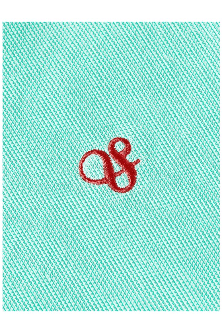 Kids' Logo Embroidered Piqué Polo, Alternate, color, OPAL