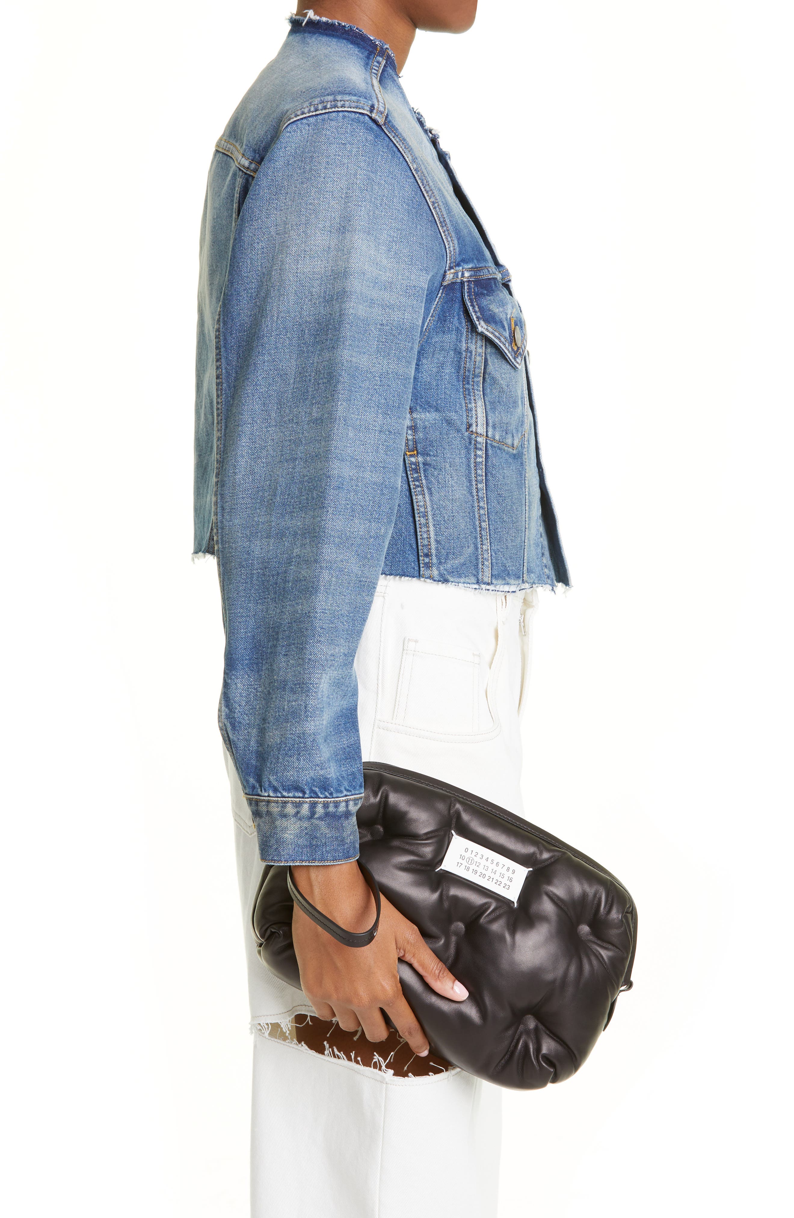 Maison Margiela Glam Slam Leather Crossbody Bag, Alternate, color, 