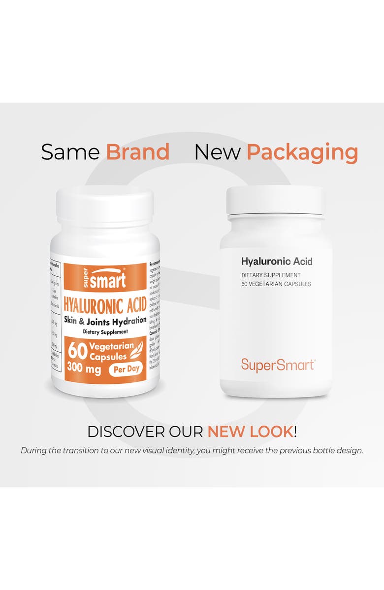SuperSmart Hyaluronic Acid Supplement, Alternate, color, NO COLOR