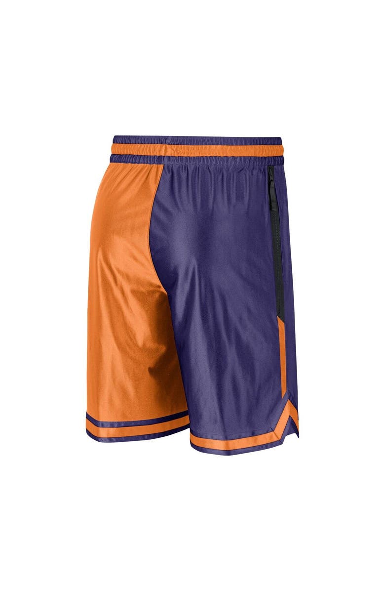 Nike Men's Nike Orange/Purple Phoenix Suns Courtside Versus Force Split DNA Performance Shorts, Alternate, color, Orange