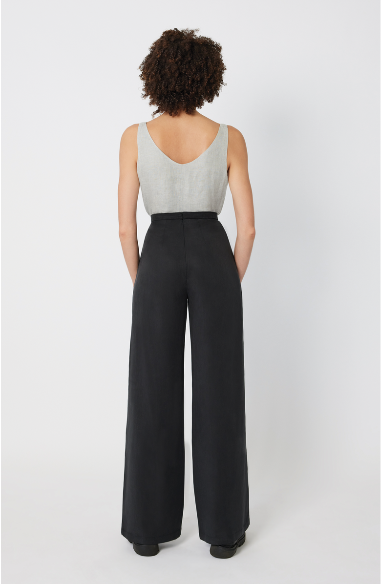 Aam The Label The Tall Wide Leg Pant For Full Hips, Alternate, color, Night