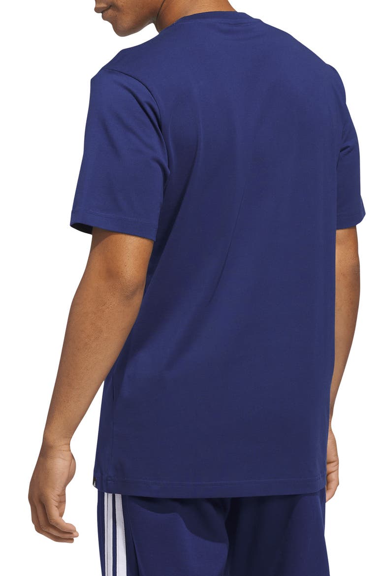 Fish Sportsman Graphic T-Shirt, Alternate, color, DARK BLUE