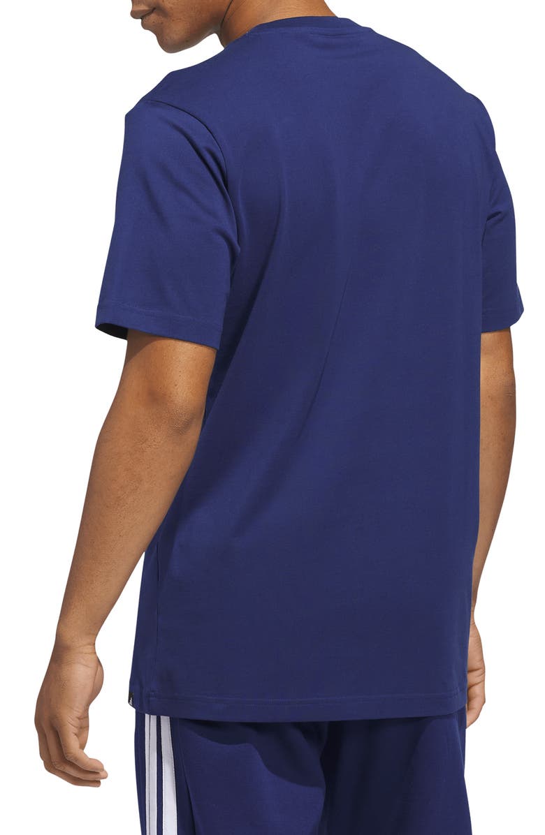 adidas Fish Sportsman Graphic T-Shirt, Alternate, color, Dark Blue