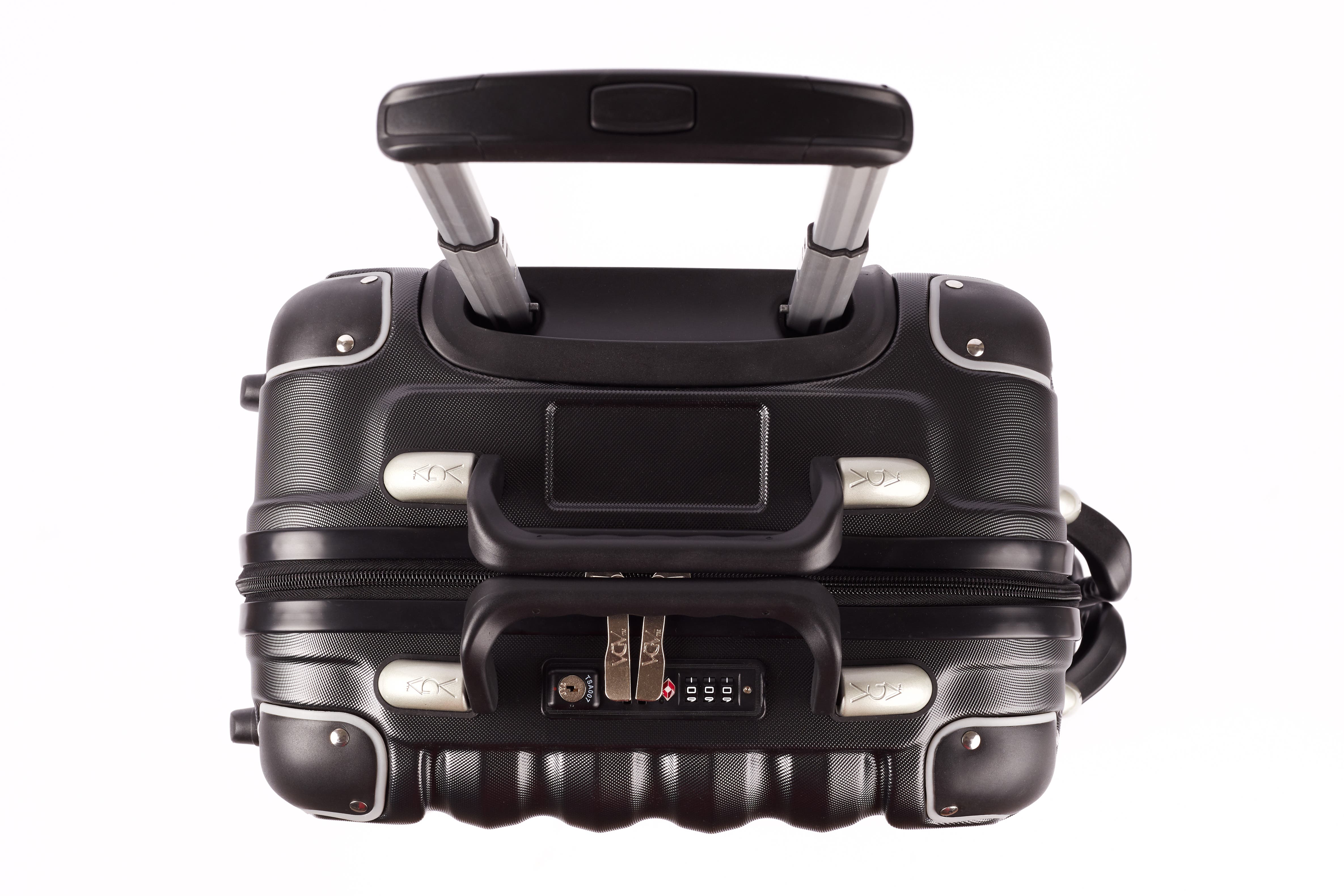 VinGardeValise Piccolo 5-Bottle Wine & Spirits Suitcase, Alternate, color, Black