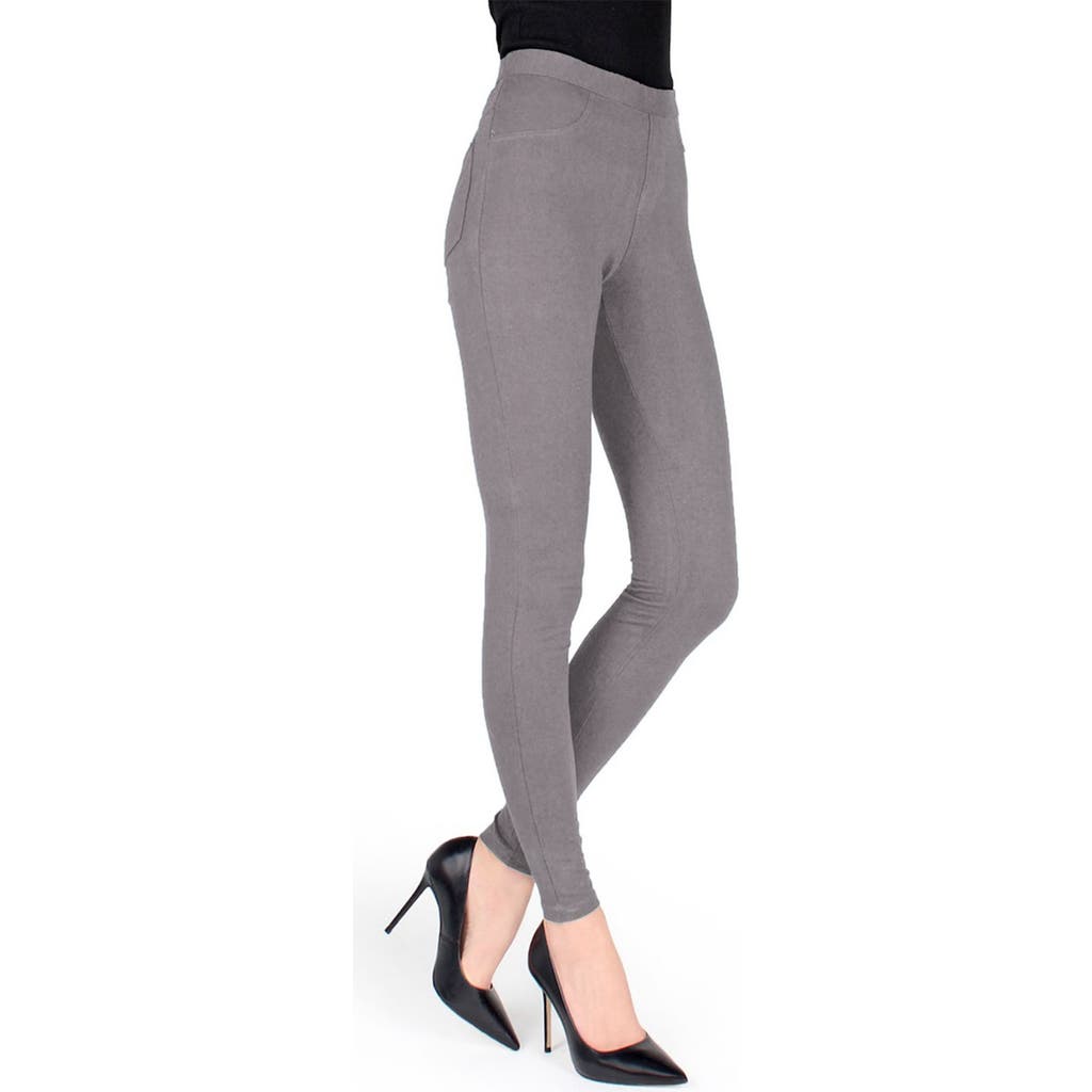 MeMoi Soft Chic Leggings in Ash at Nordstrom Rack, Size Medium/large