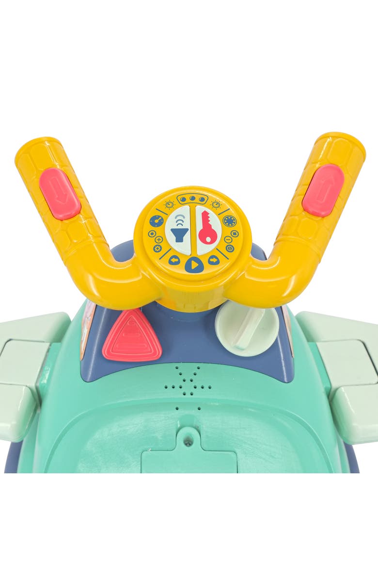 Animated Lights Activity Plane Stitch Disney Ride-On Vehicle, Alternate, color, Multicolored
