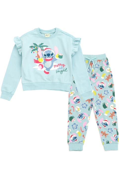 Lilo & Stitch Holiday 2-Piece Fleece Sweatshirt and Pants Set
