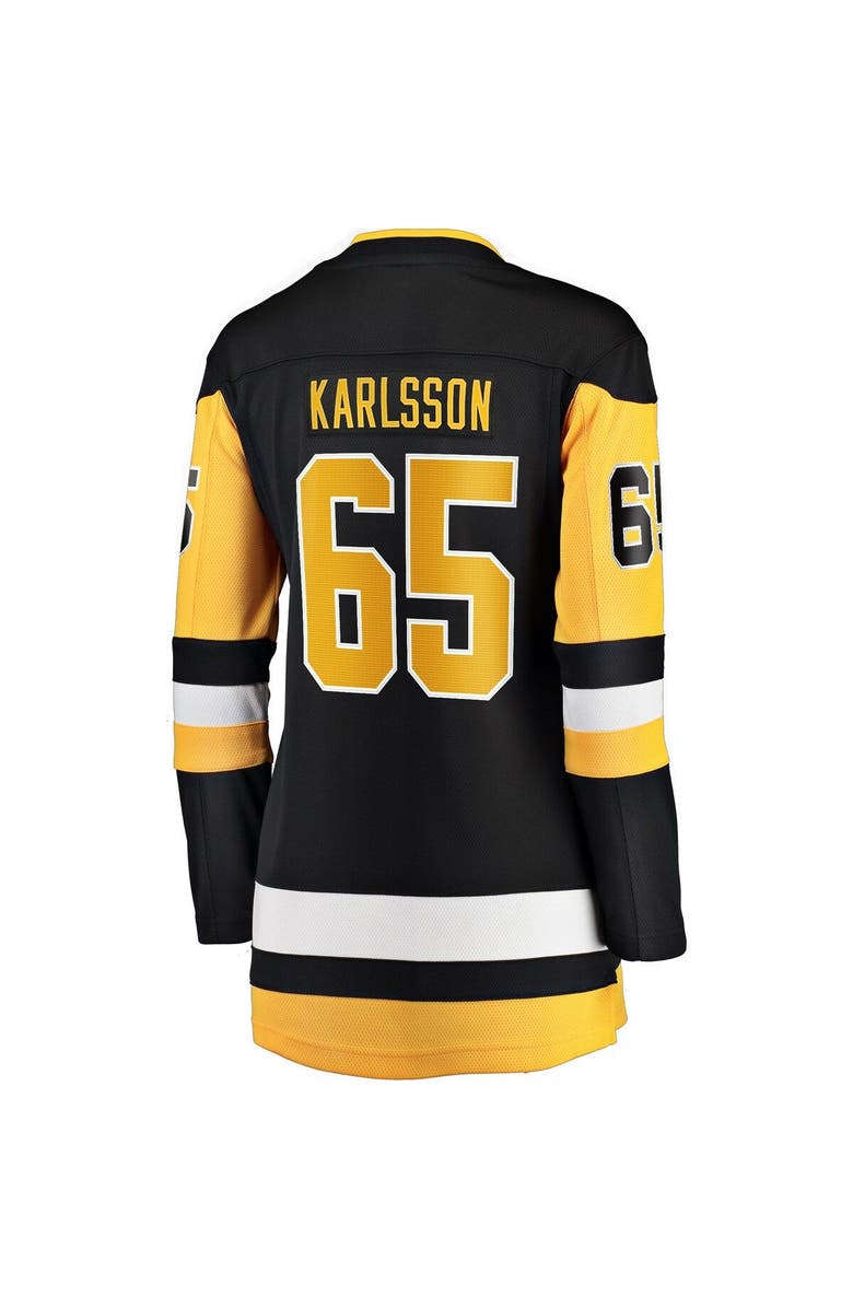 FANATICS Women's Fanatics Erik Karlsson Black Pittsburgh Penguins Home Breakaway Jersey, Alternate, color, Black