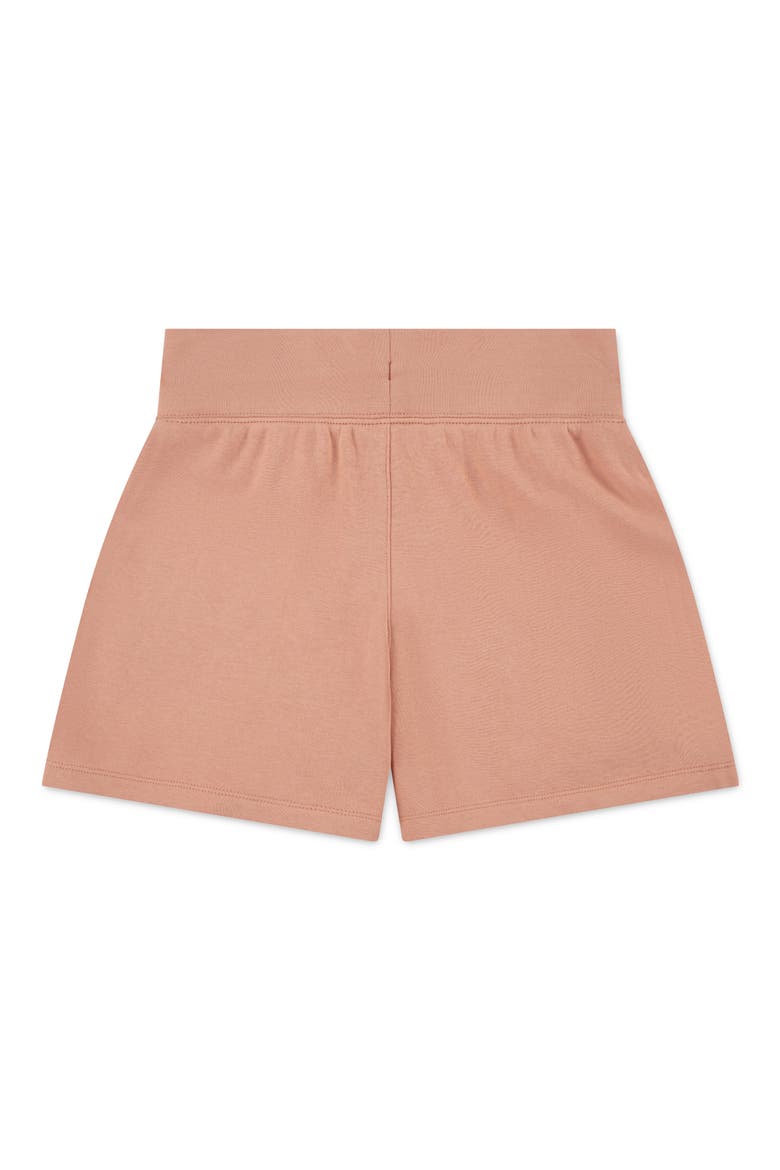 Kids' Brooklyn Fleece Pull-On Shorts, Alternate, color, LIGHT MADDER ROOT