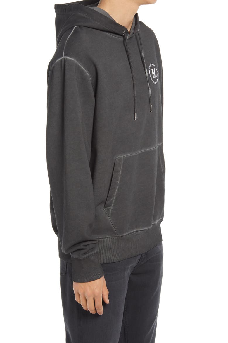 Overdye Hoodie, Alternate, color, CHARCOAL