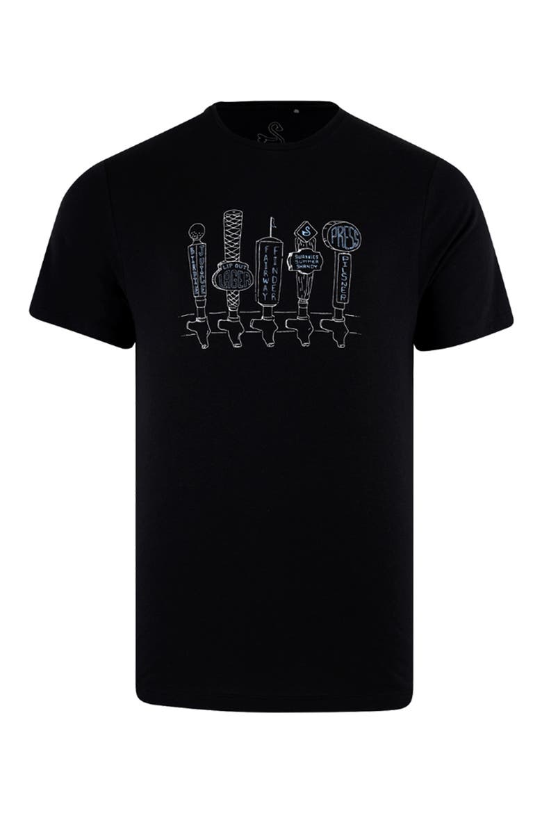 Taps Graphic Tee, Alternate, color, BLACK