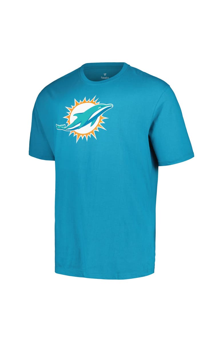 FANATICS Men's Fanatics Branded Tyreek Hill Aqua Miami Dolphins Big & Tall Player Name & Number T-Shirt, Alternate, color, Aqua