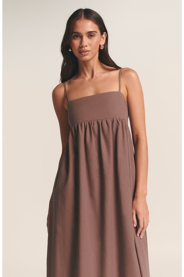 Aster Maxi Dress, Alternate, color, Cacao
