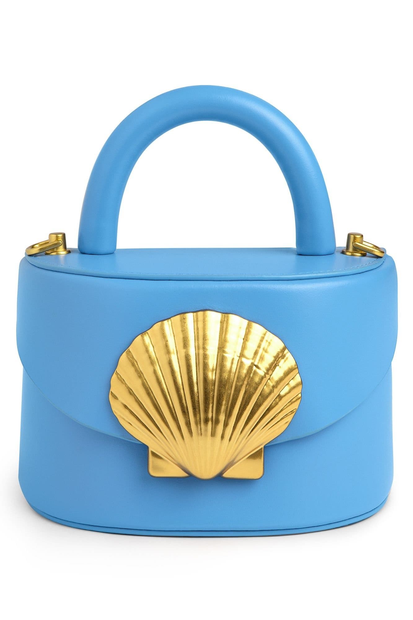 Viera Scallop Shell, Alternate, color, Sky Blue