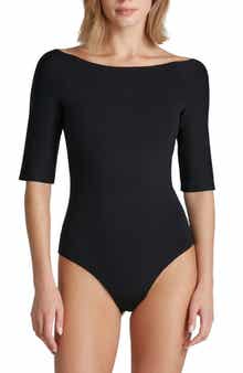 Commando Neoprene Boatneck Bodysuit