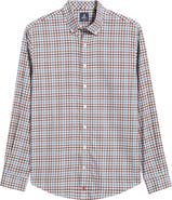 johnnie-O Hartwick Plaid Nylon Blend Button-Down Shirt