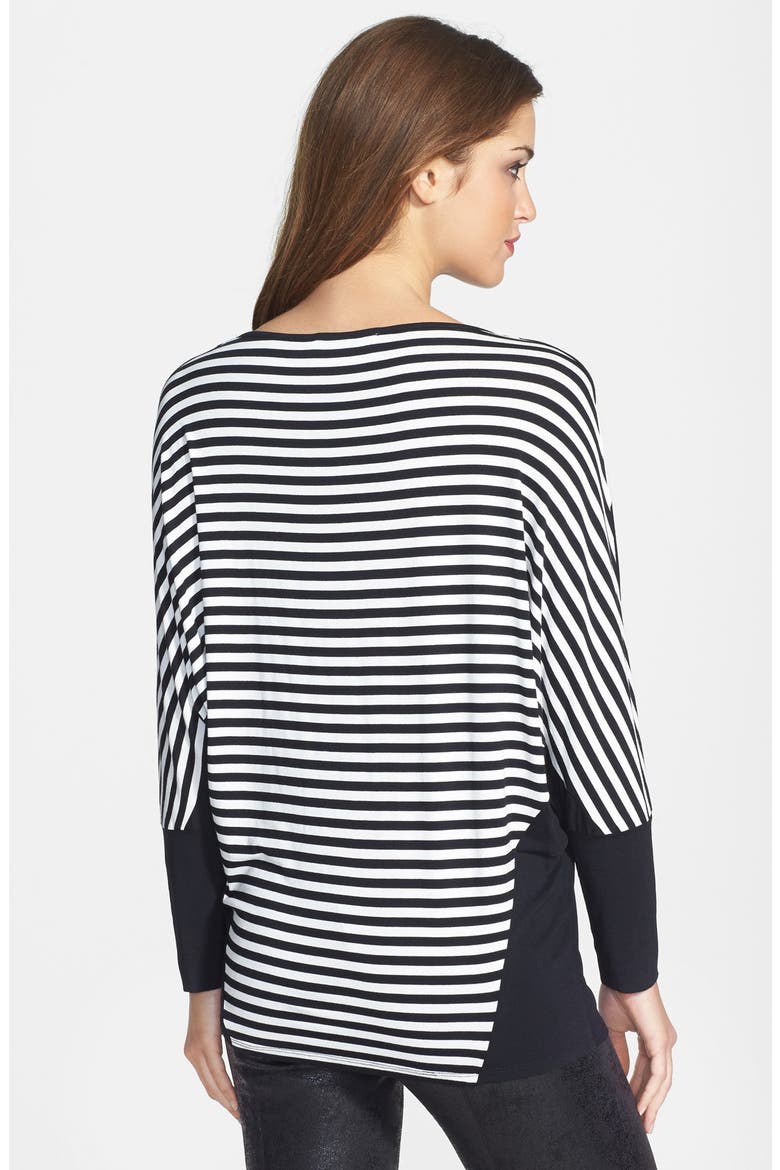 Mix Stripe Tee, Alternate, color, NEW IVORY