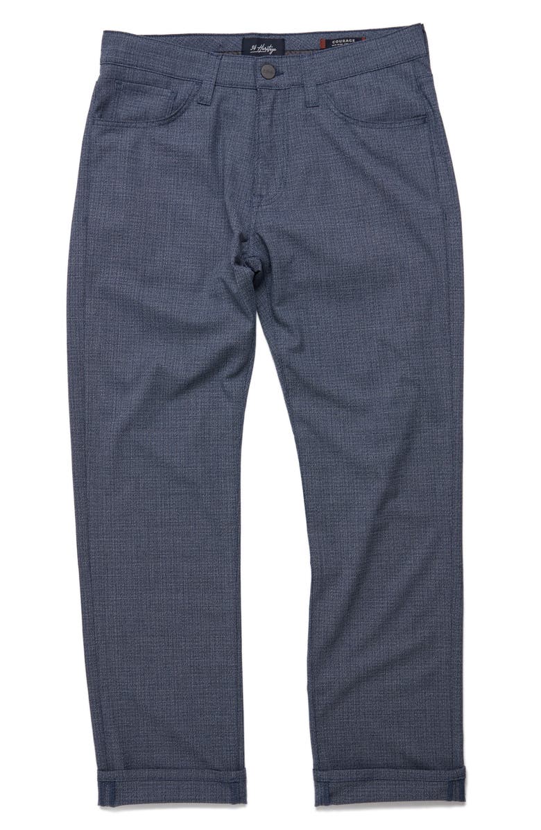 34 Heritage Courage Straight Leg Pants, Alternate, color, Navy Fancy