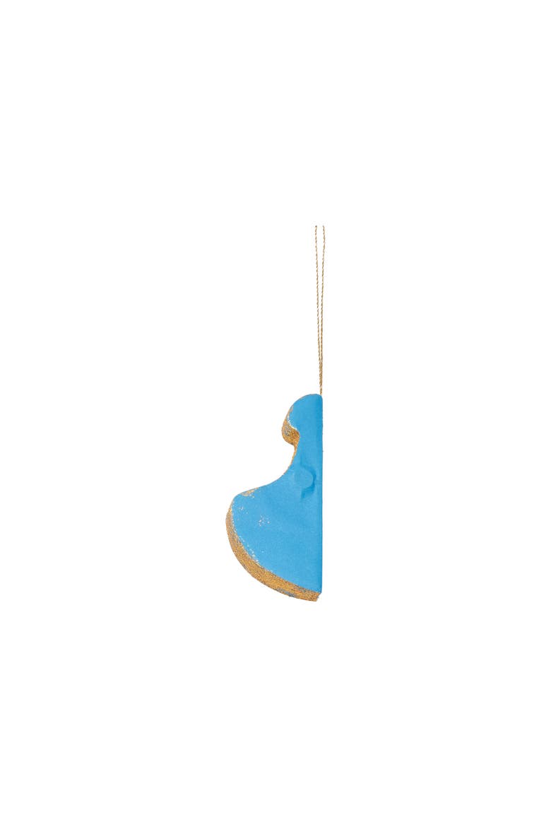 Honeycomb Paper Blue Christmas Tree Ornament, Alternate, color, Blue